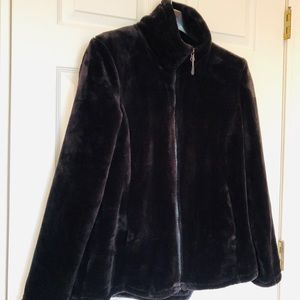 Faux Fur Jacket Heavenly Soft Comfortable Full Zip